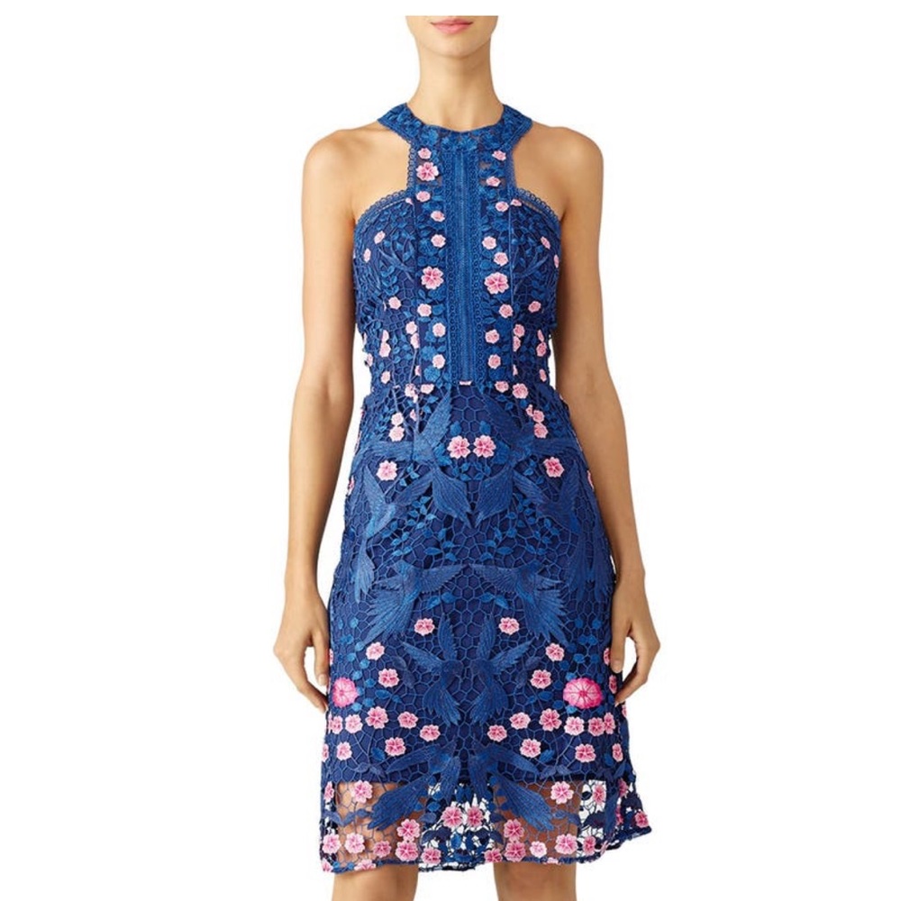 Beautiful Marchesa Norte lace cocktail dress